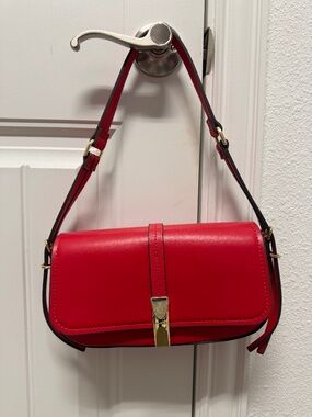 Red Halston Purse